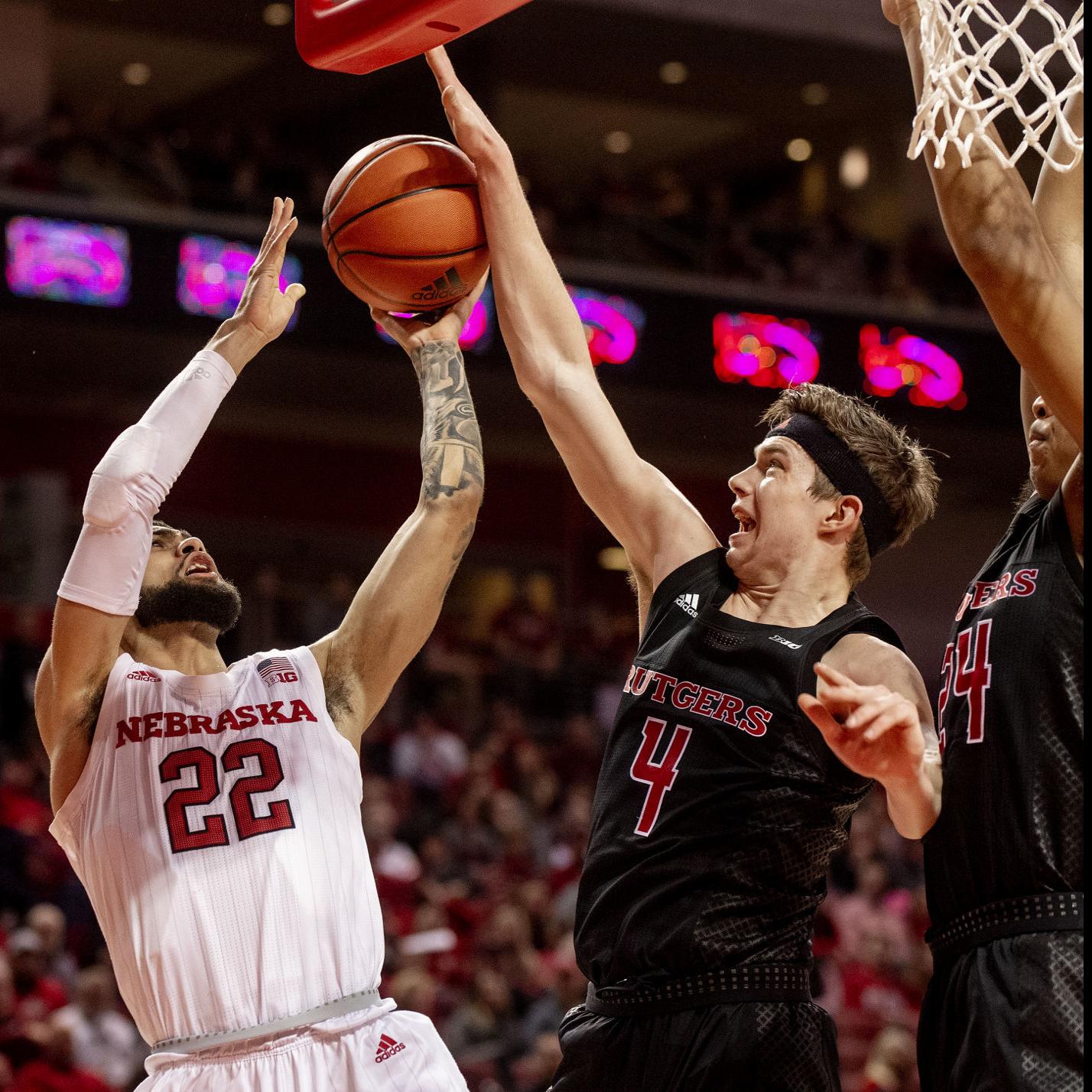 Nebraska Men S Basketball Team Opens 2020 With A Loss To Rutgers