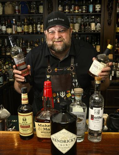 Austin Foster's home bar