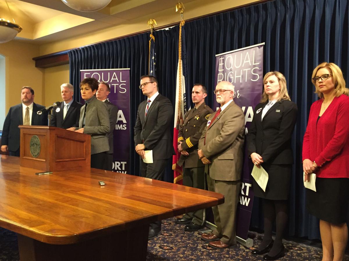 Kim Reynolds news conference