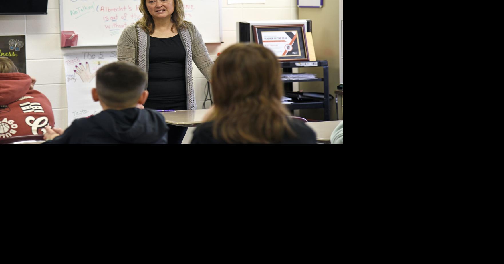 Kate Albrecht named Sioux City Schools' Teacher of the Year