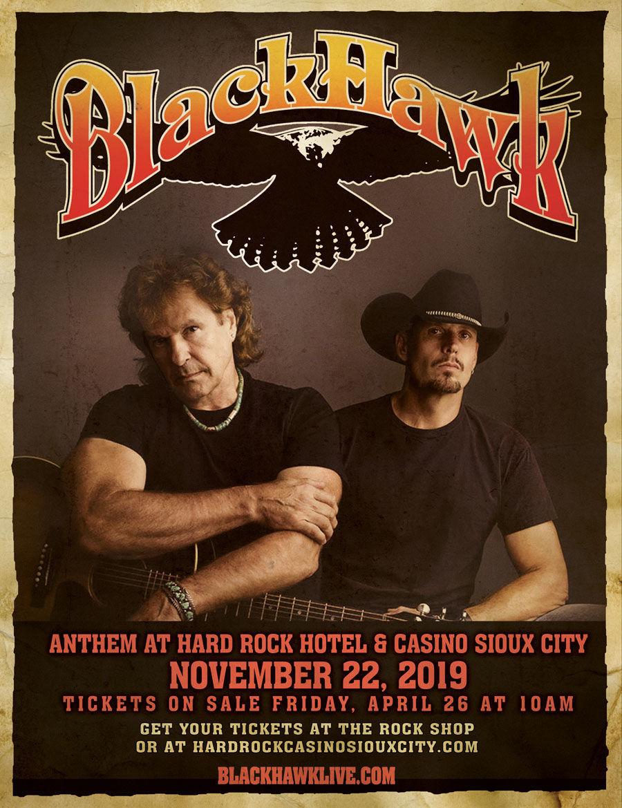 Country band BlackHawk to perform at Hard Rock's Anthem Local Briefs