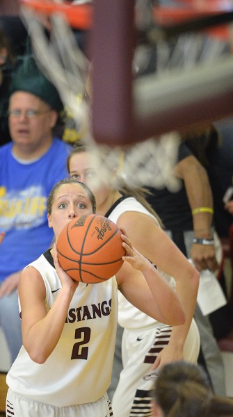 Mustangs Chelsie Trask fellow seniors to play one final home game