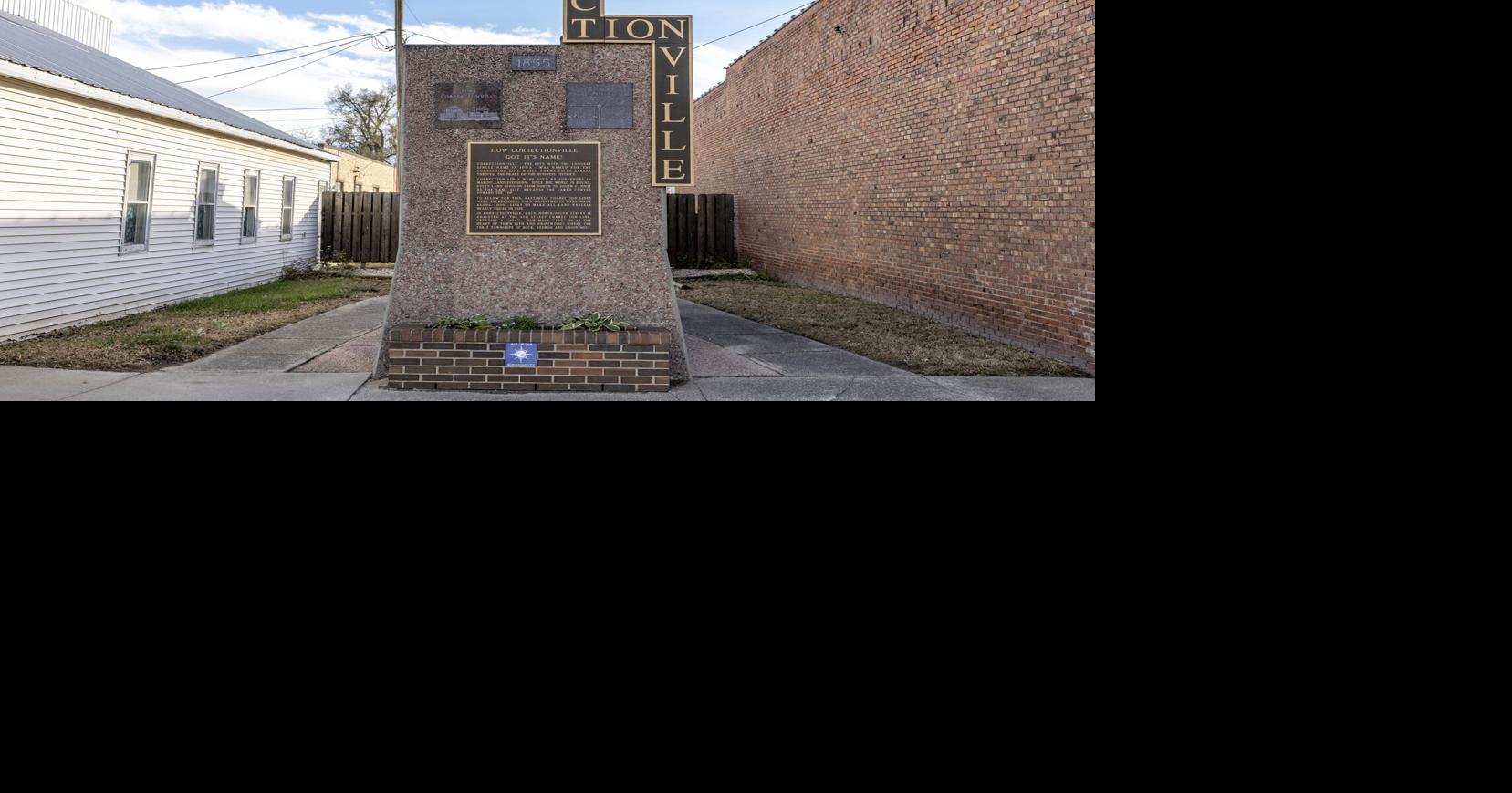 Correctionville sign
