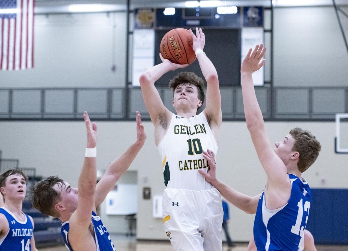 Gehlen Catholic vs Woodbury Central basketball