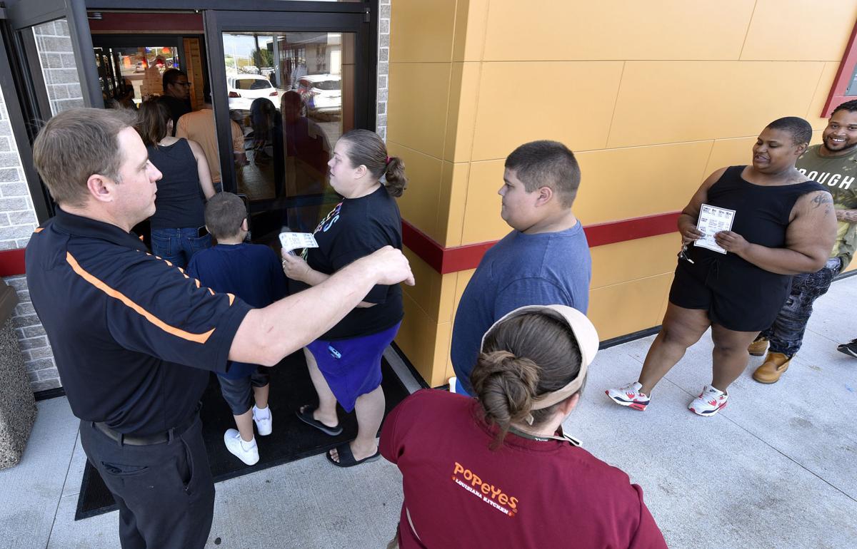Popeyes Louisiana Kitchen opening
