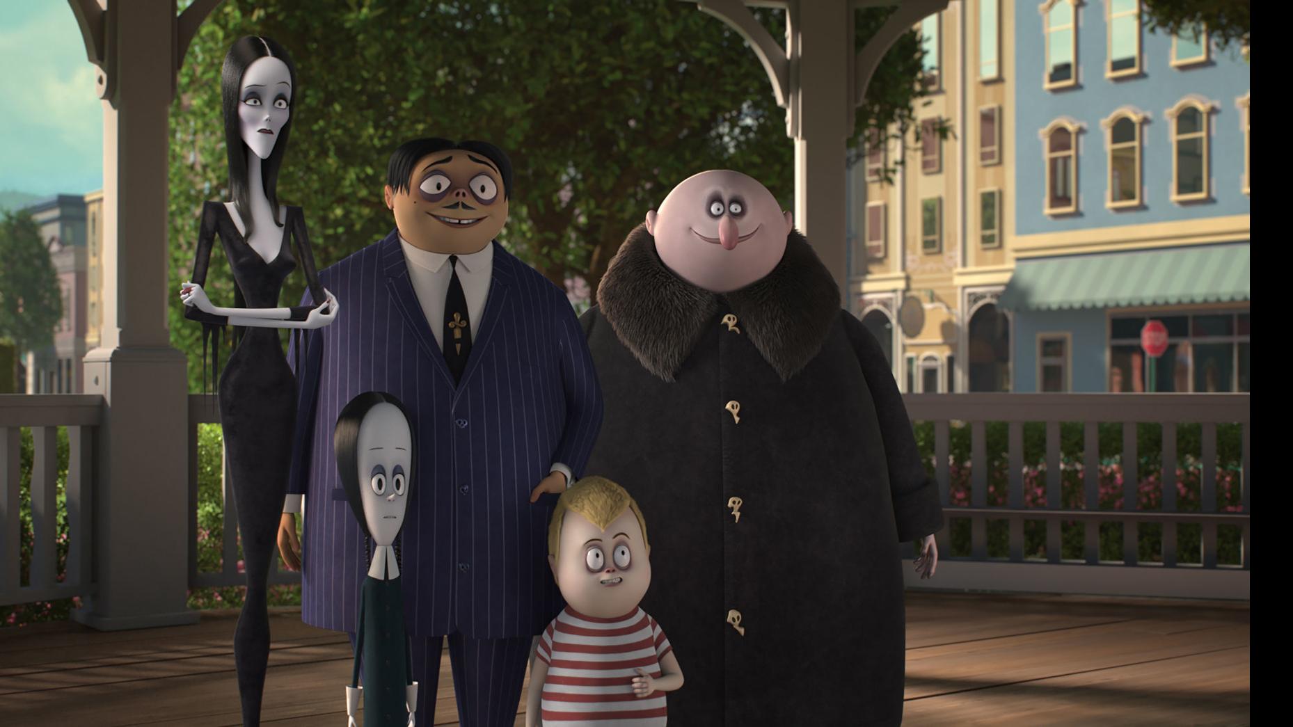 Dvd Review Animated Addams Family Barely Raises An Eyebrow Movies Siouxcityjournal Com