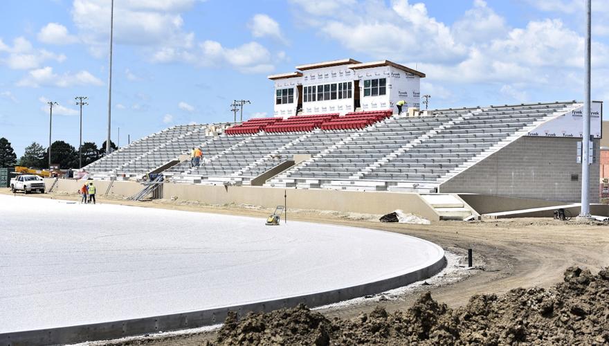 Le Mars football stadium
