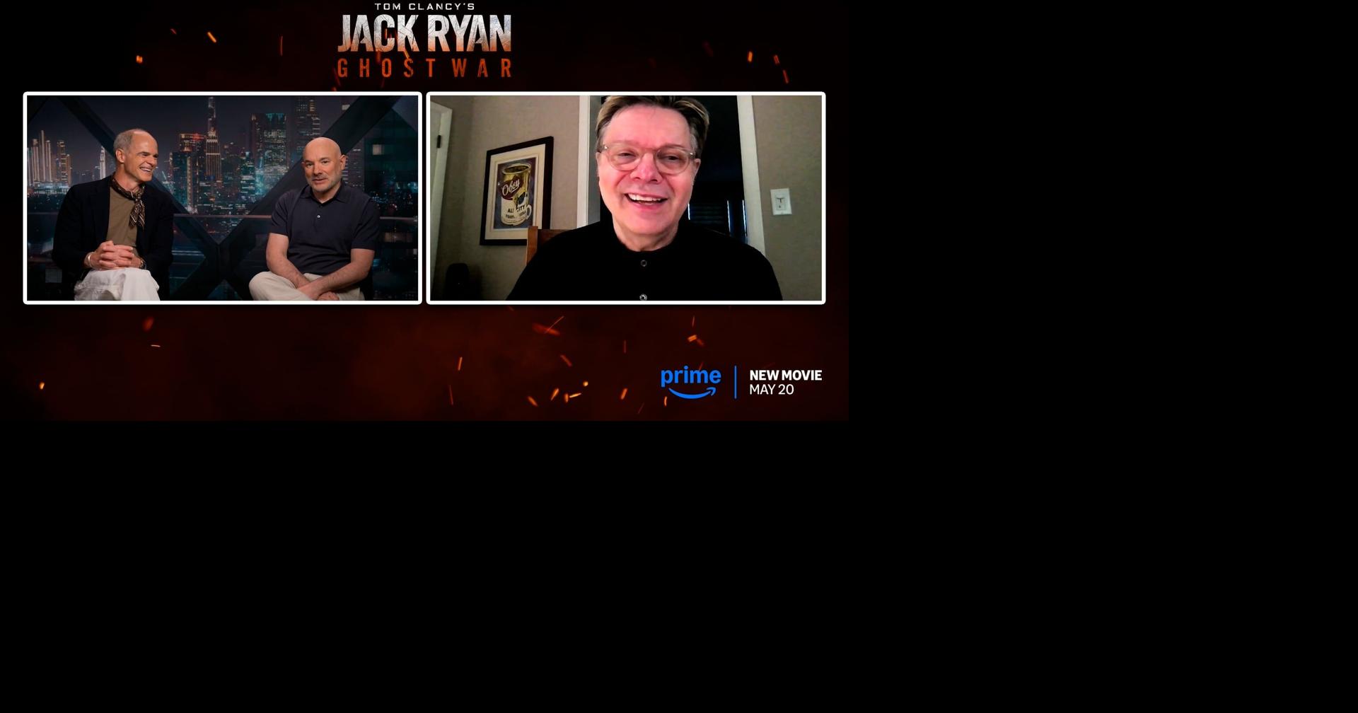 Video: "Jack Ryan: Ghost War" star Michael Kelly and director Andrew Bernstein