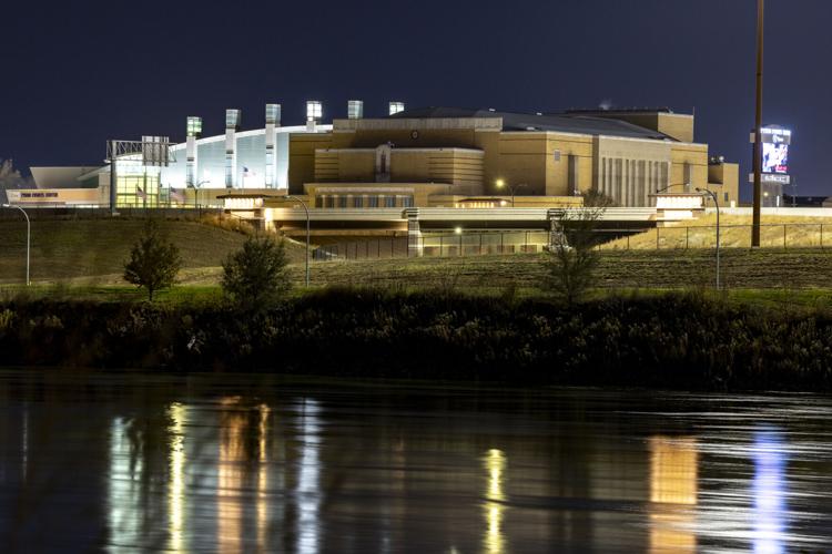 Tyson Events Center building 2023