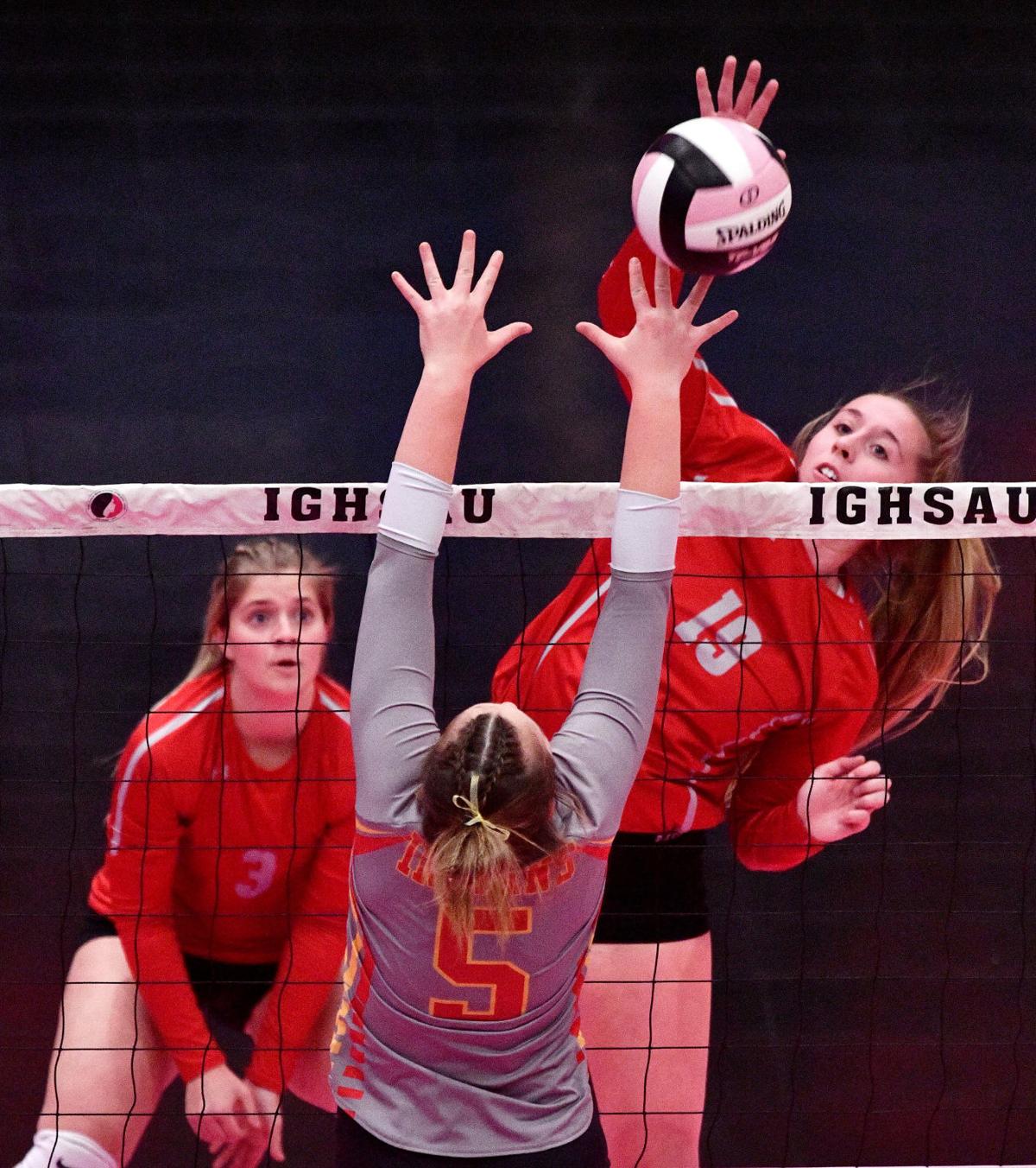 North Scott vs Marion state volleyball