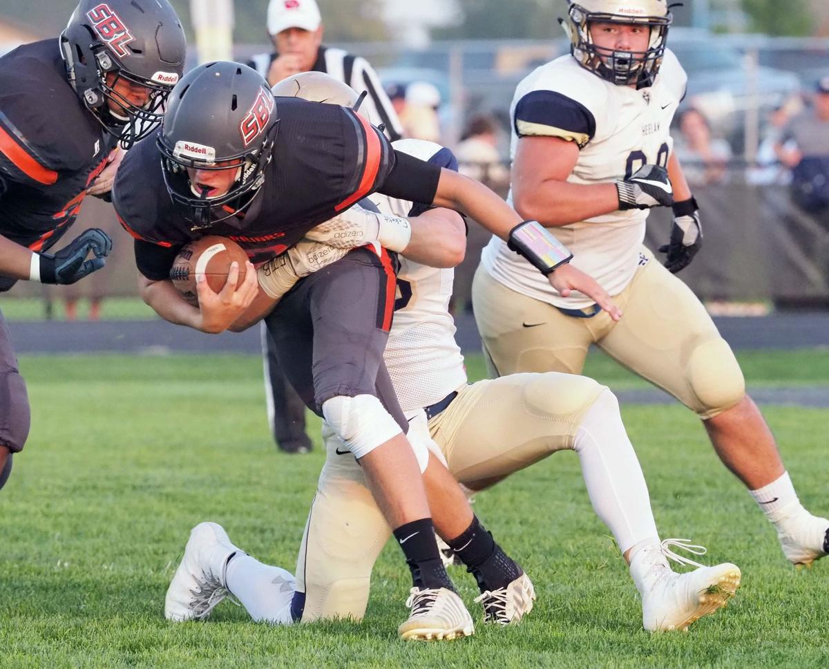 Heelan at Sergeant Bluff-Luton football