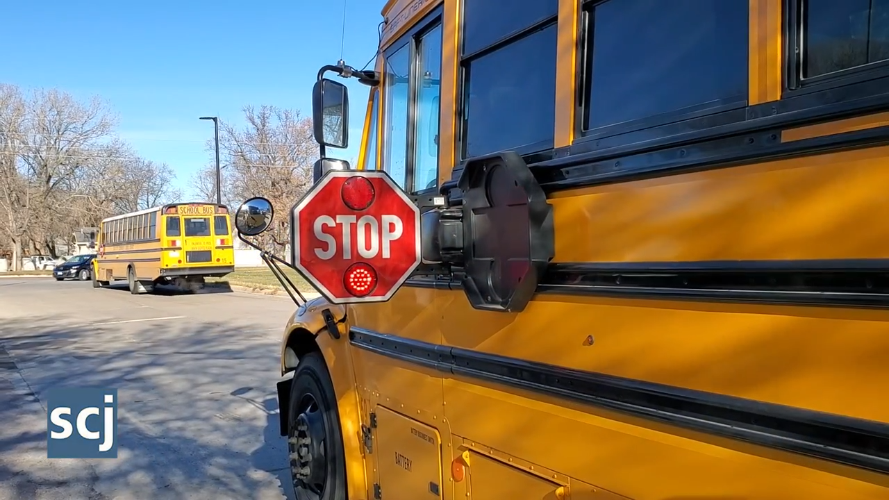 WATCH NOW Sioux City schools report increase in bus stop arm violations