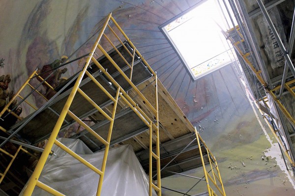 Work continues at St. Joseph Church