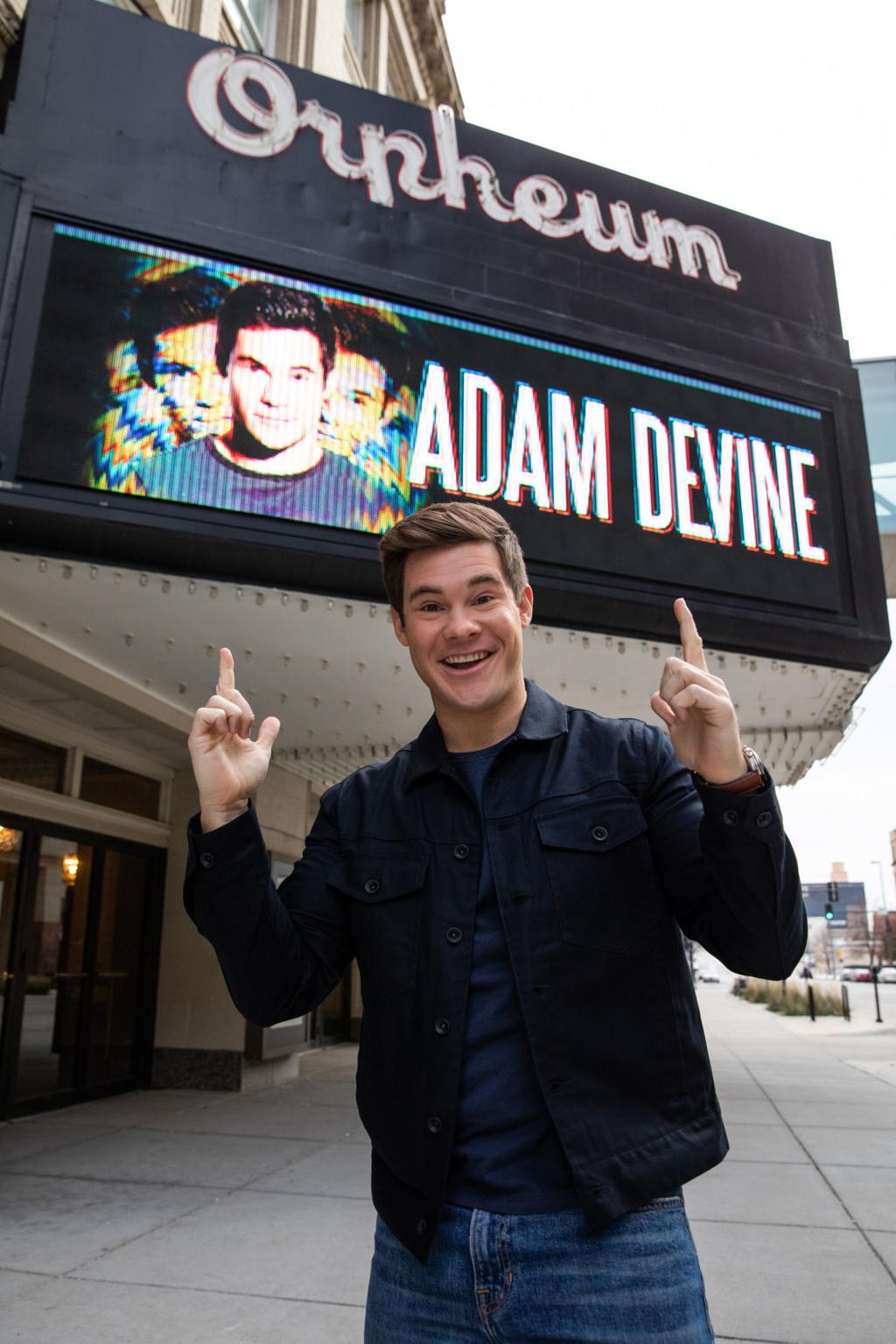 Review Adam Devine Extends His Reach To Standup Television Siouxcityjournal Com Adam patrick devine (born november 7, 1983) is an american actor, comedian, singer, screenwriter and producer. review adam devine extends his reach