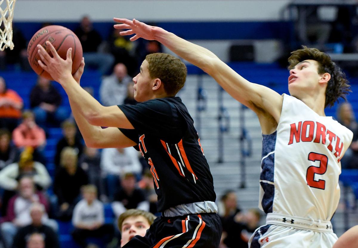 Basketball Sioux City East at Sioux City North