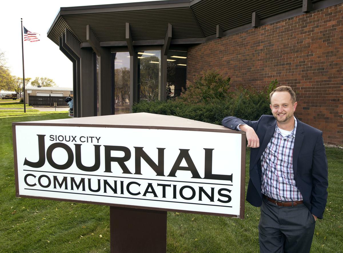Sioux City Journal publisher Chad Pauling