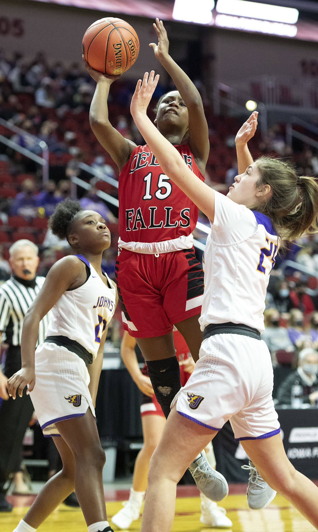 Cedar Falls vs Johnston girls state basketball