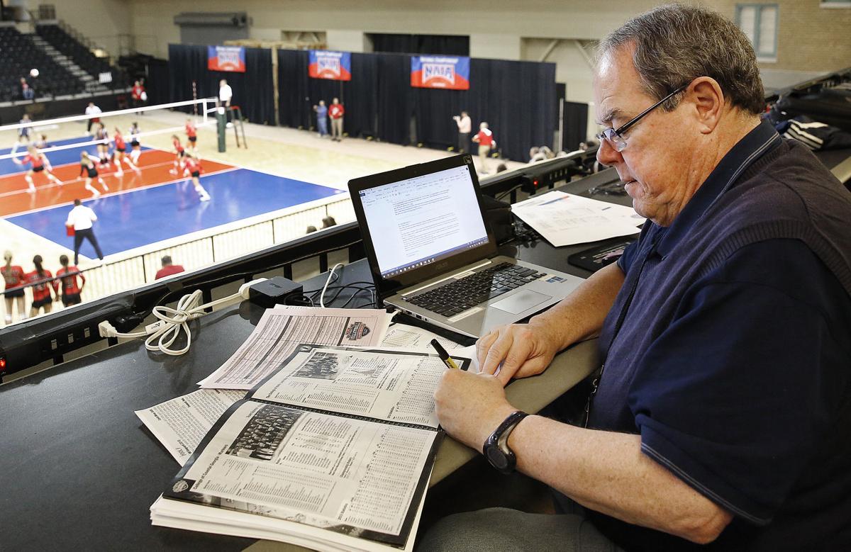 Terry Hersom 2015 NAIA volleyball