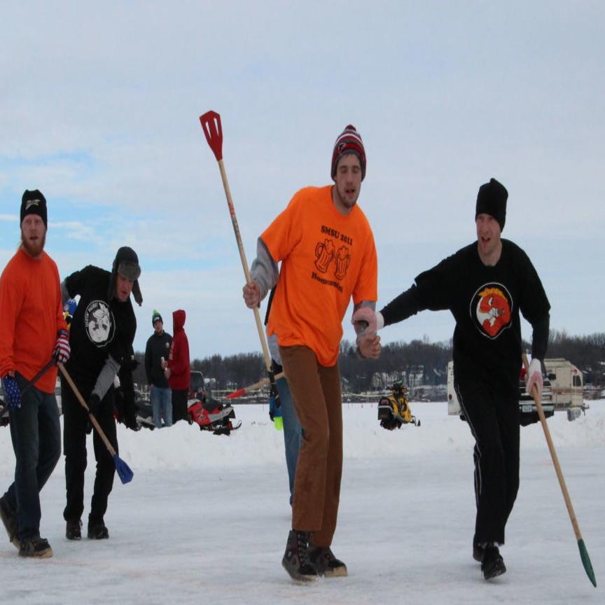 University Of Okoboji Winter Games Go On In Spite Of Weather
