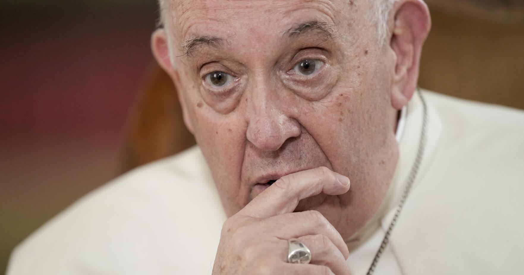 Vatican The AP Interview Pope Francis LGBTQ
