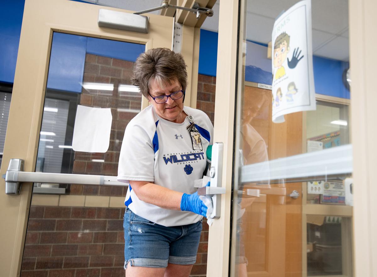 #1 sanitizing Woodbury Central before students resume school amid COVID-19
