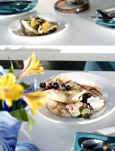 Food Blue Cafe crepes