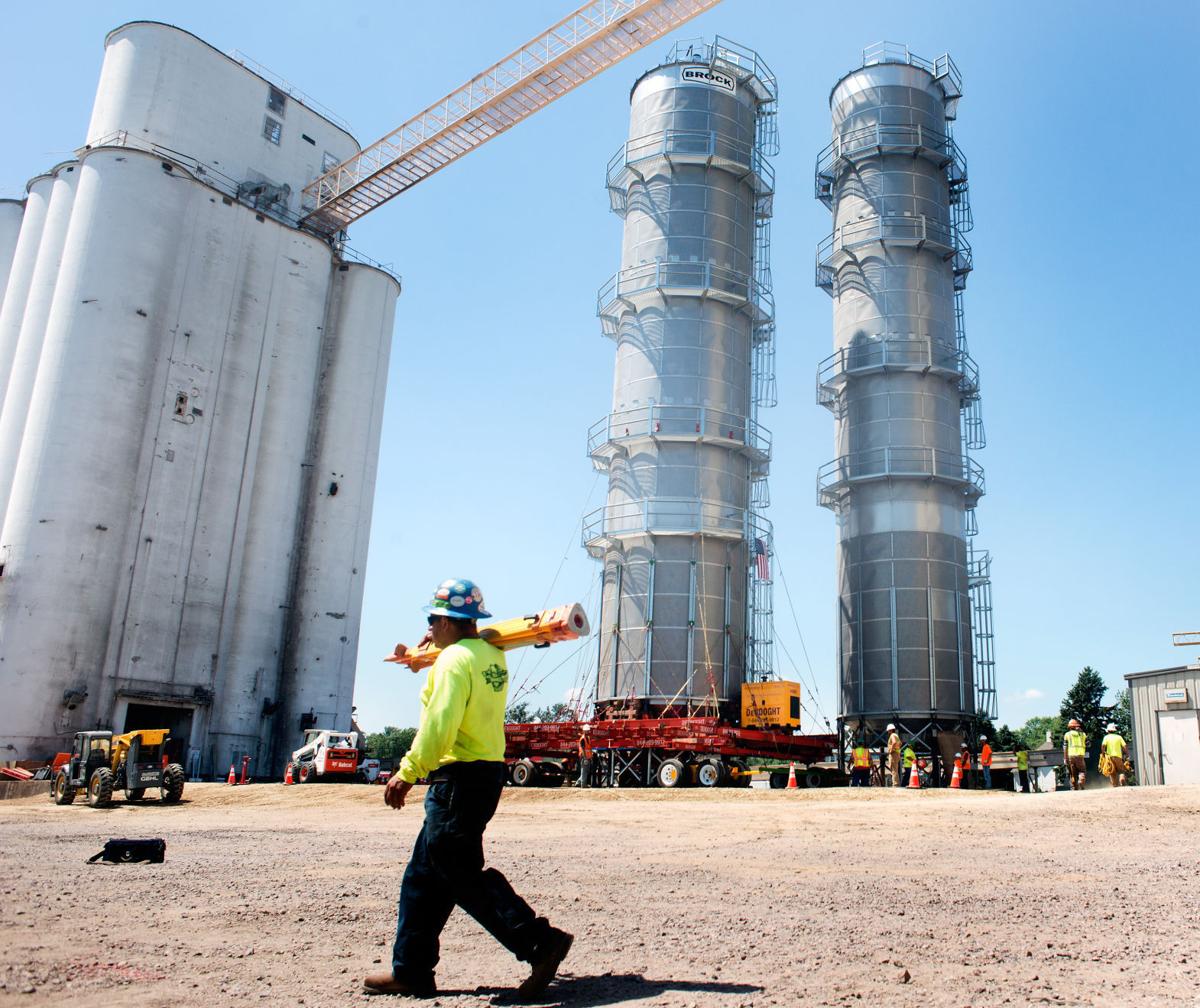 Central Valley Ag moves pair of 100foot grain dryers Latest News