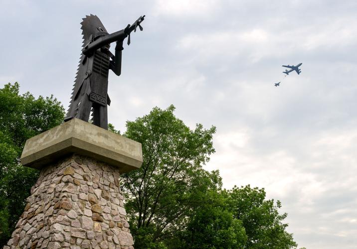 Flyover at the Field of Dreams > 185th Air Refueling Wing > Article Display