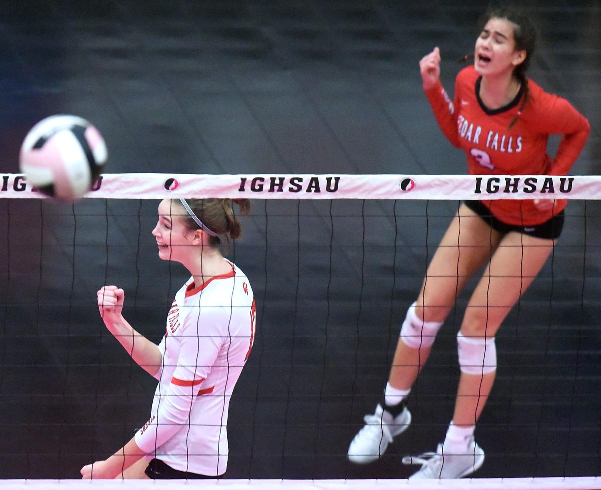 Iowa State Volleyball Cedar Falls vs. Linn-Mar