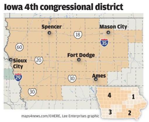 Iowa 4th District Map Iowa's 4Th Congressional District | | Siouxcityjournal.com