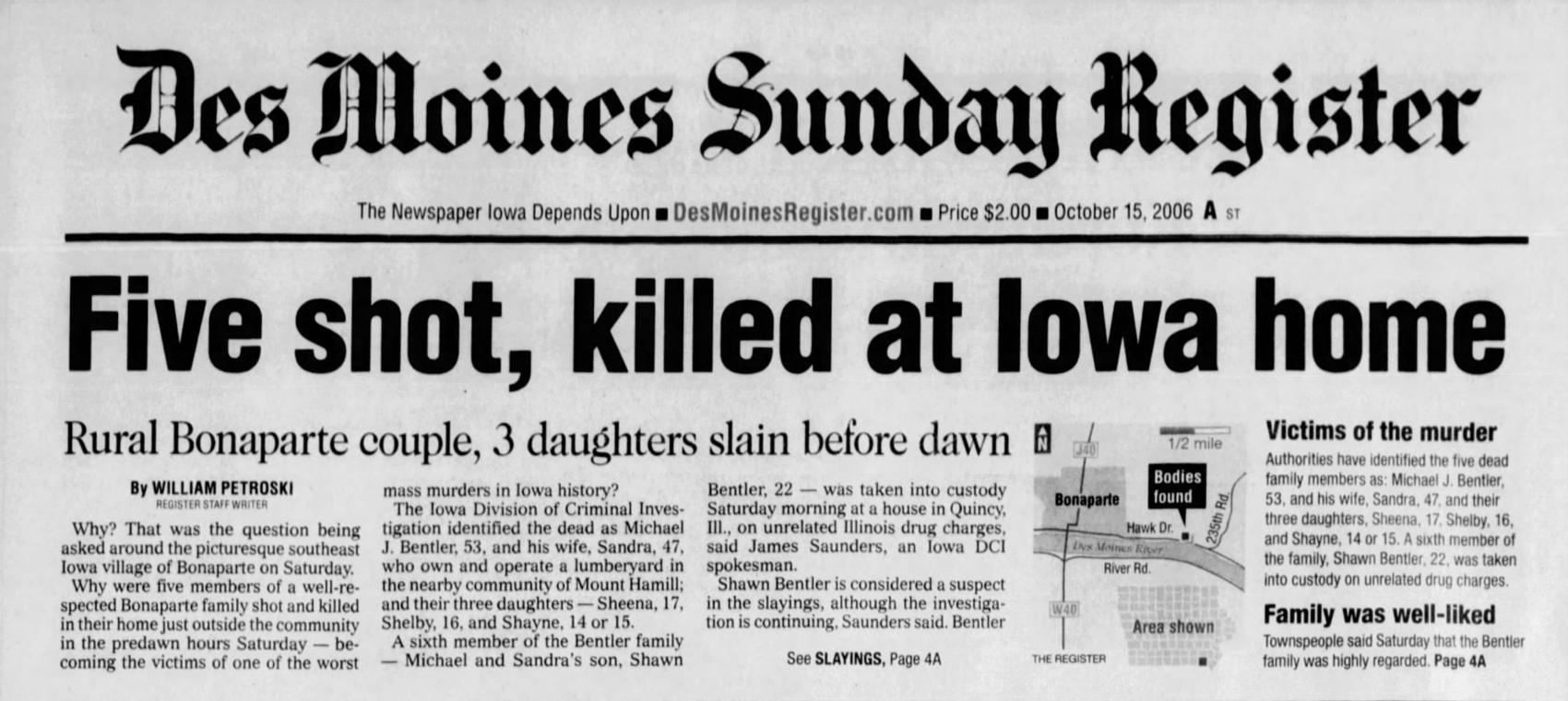 21 of the worst mass killings in Iowa history Iowa news