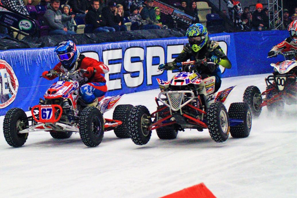 Motorcycles, four wheelers to race on ice at Tyson Events Center