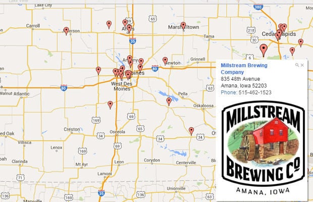 Map Iowa breweries Iowa news - 575f24ed67397.preview