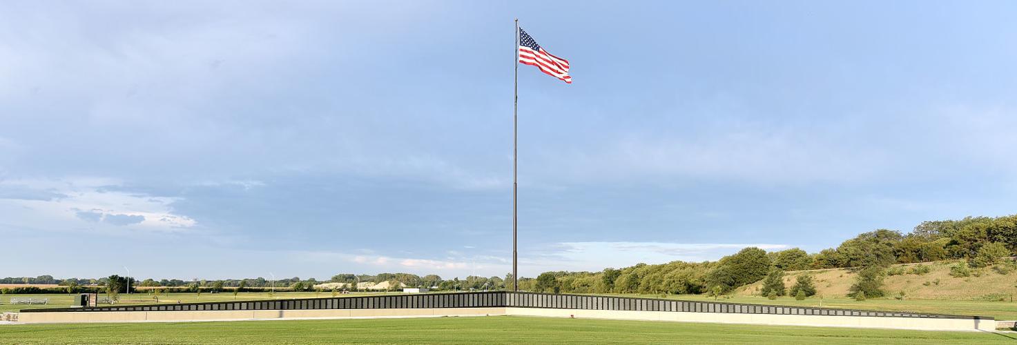 Siouxland Freedom Park wall