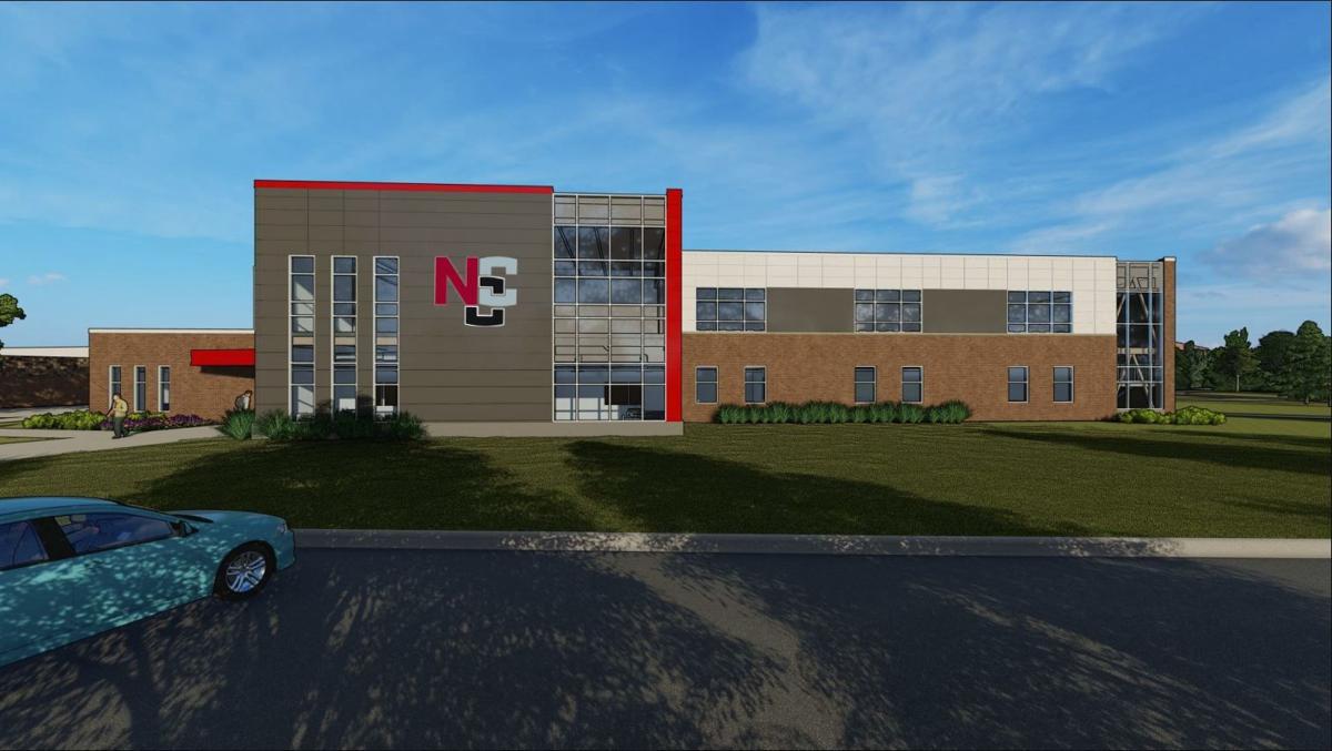 NCC health science building rendering