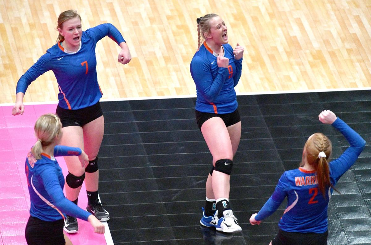 Sioux Center vs Red Oak state volleyball