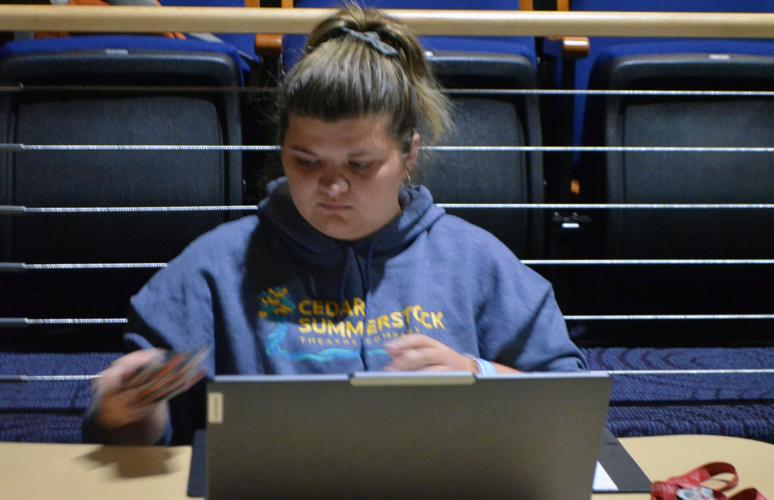 Northwestern College Theater Department - Matilda rehearsal - Madison DenHerder