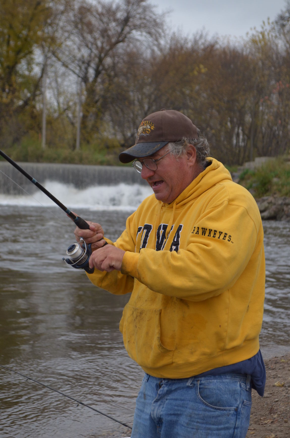 Angler finds a 'dam' good time in Linn Grove Local Lifestyles