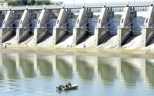 Gavins Point Dam no release