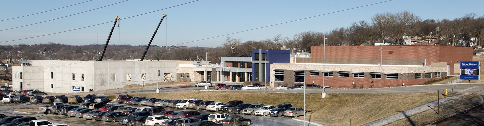 New Heelan High School gym