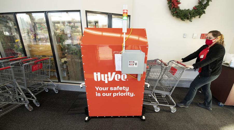 Hamilton Boulevard HyVee installs new automated cart sterilizer