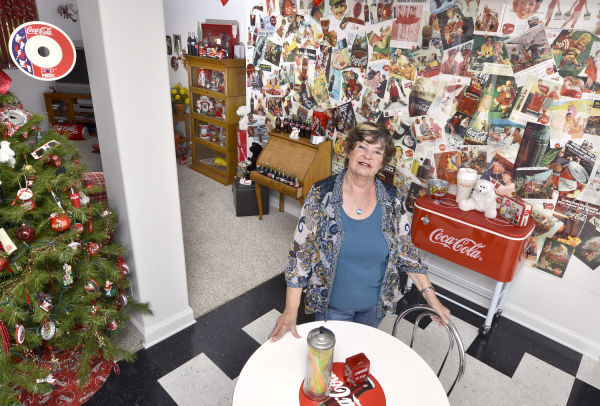 Coca-Cola collector Marylee Brygger