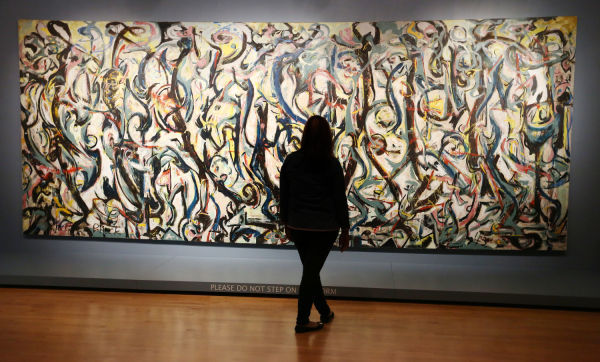 Jackson Pollock exhibit
