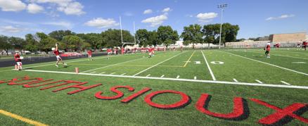 South Sioux City football is finally back at home and on a brand new field