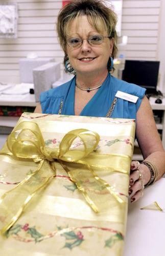 Christmas gift wrapping