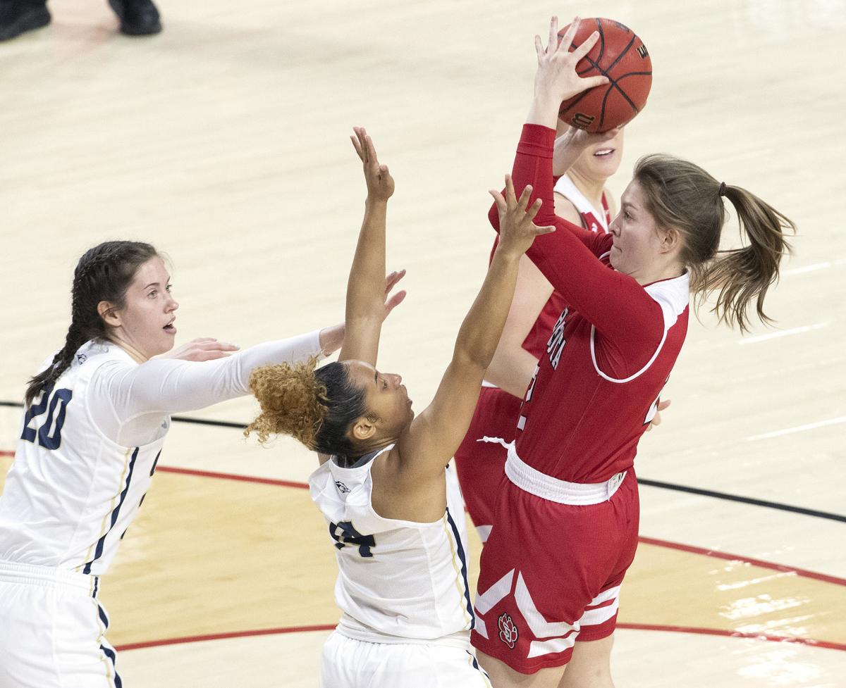 USD vs Oral Roberts women's basketball