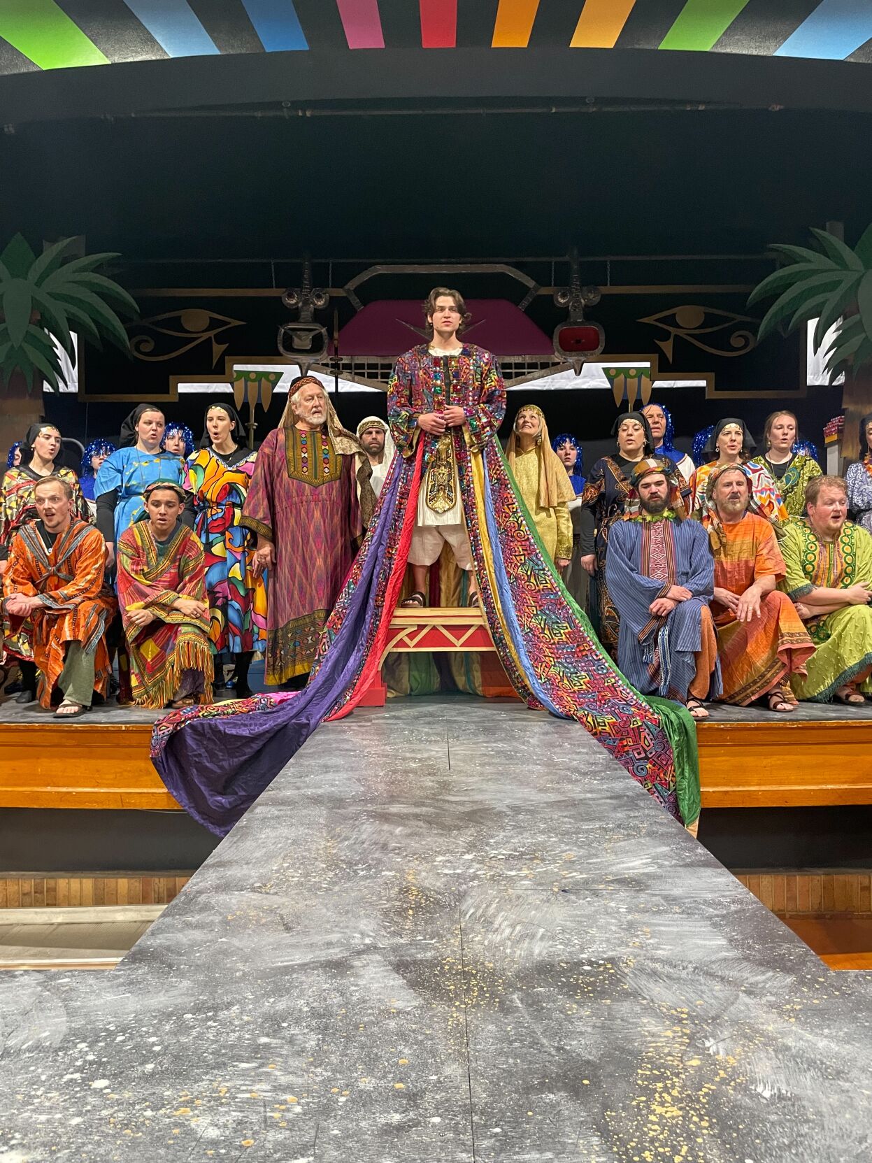 joseph with his dreamcoat