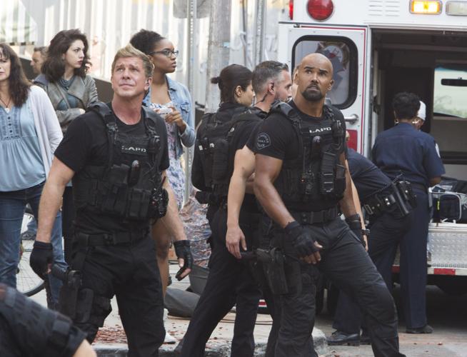 Shemar Moore patrols the mean streets of Los Angeles in 'S.W.A.T.