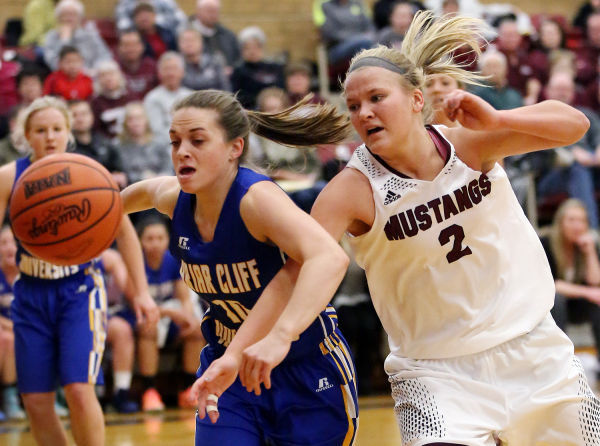 Briar Cliff at Morningside basketball 2/28/15