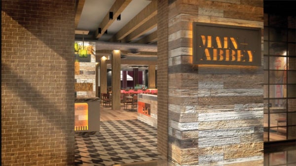 Hard Rock casino Main & Abbey restaurant rendering